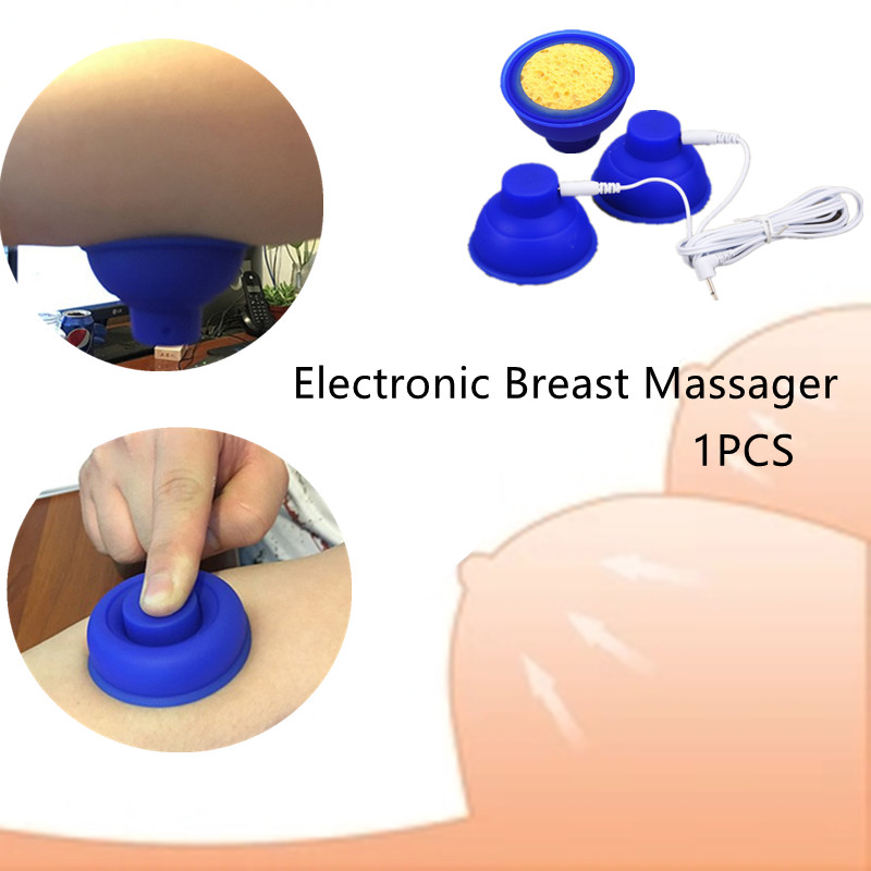 Best of 1PCS Electric Chest Massager Girl Ultra Thin Silicone Adsorption Female Breast Wired Electronic Massager Accessories Health Care Reviews & Tips