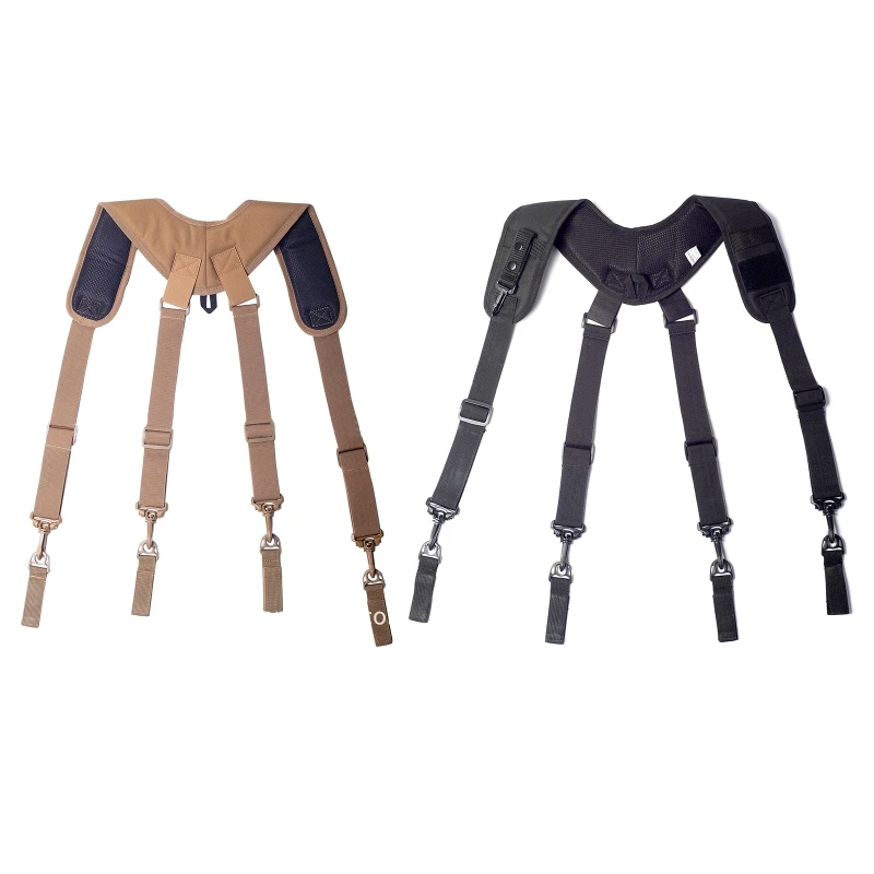 tool bag with wheels X Type Suspender Tactics Brace Tactical-Suspenders Duty Belt Harness Combat Tool backpack tool bag