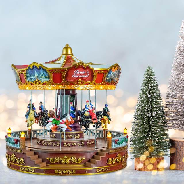 Selling Carousel nativity tree