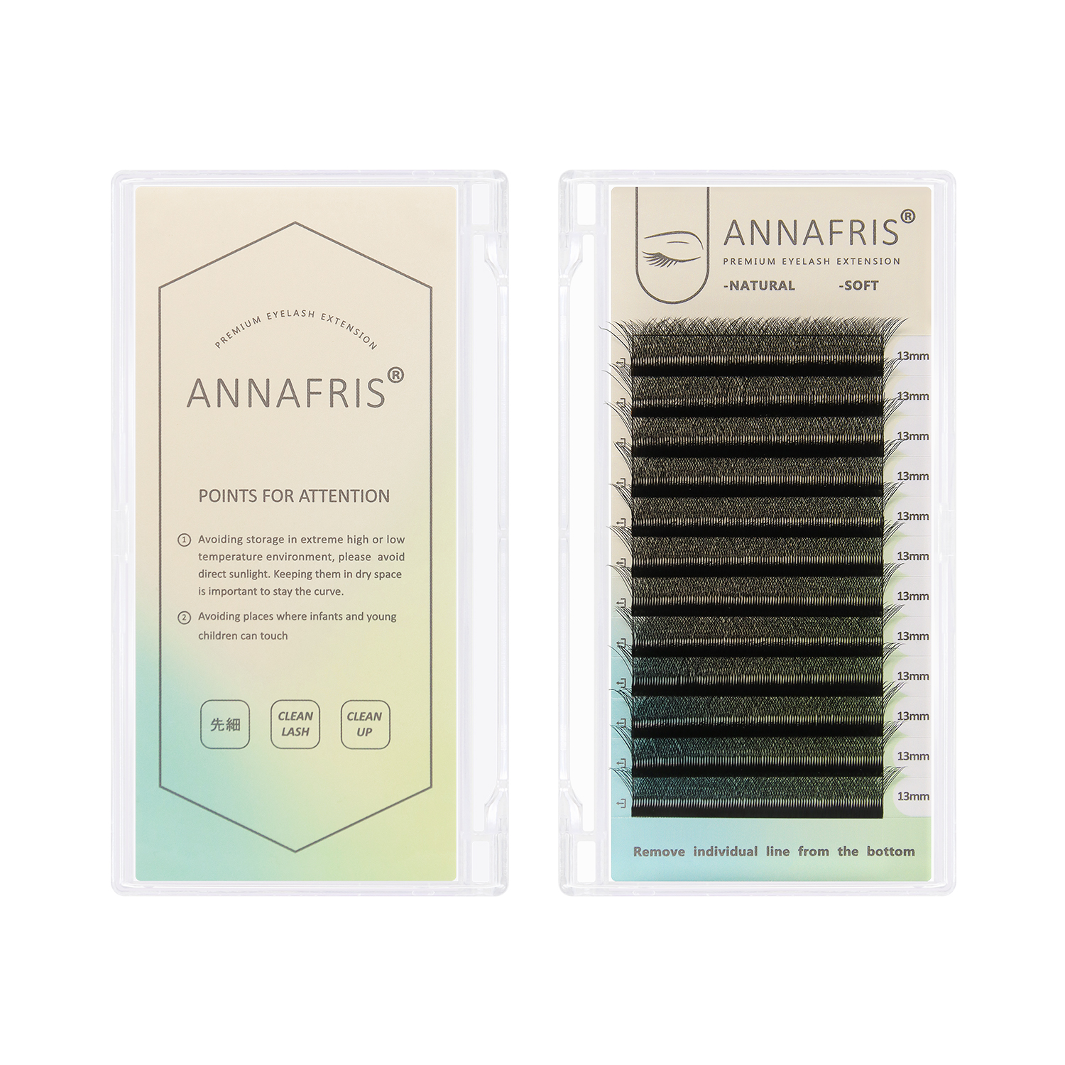 Best of ANNAFRIS 4D 5D W Shape Eyelash Extension Handmade 12line / Tray Premade Volume Fans Clover W Lashes Reviews & Tips - Image 6