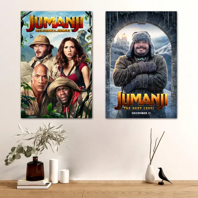 Jumanji The Video Game Decoration Art Poster Wall Art Personalized