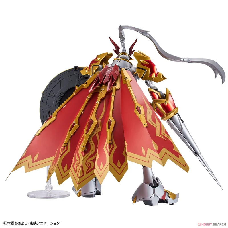 Bandai Original Figure-rise Anime Digimon Adventure Dukemon Assembly Model Action Figures