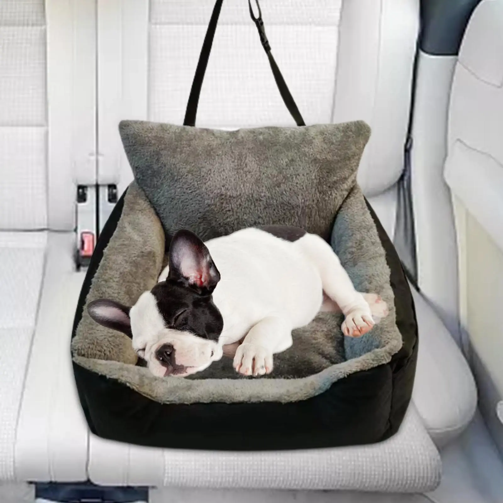 Dog Car Seat Booster Seat Detachable Booster Seat Dog Car Travel Carrier Bed Car Travel Bed for Kitten Small Medium Dogs