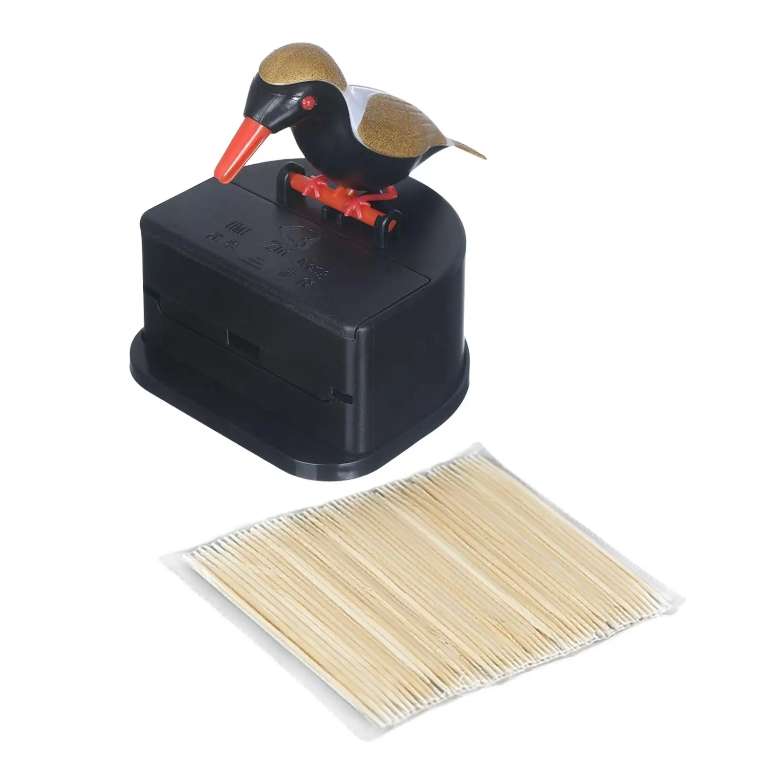 Little Bird Toothpick Dispenser Creative Plastic Toothpick Holder Toothpick Box for Table Decoration Kitchen Accessories