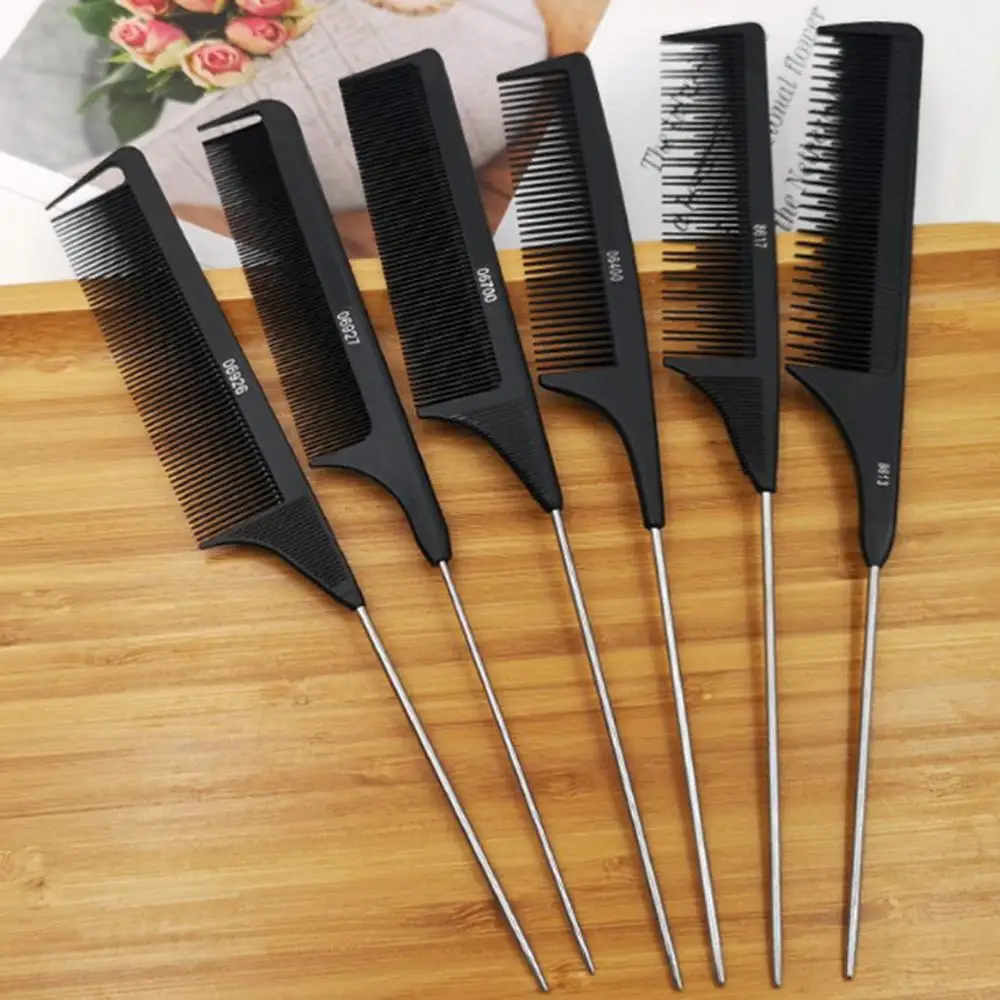 Best of Professional Hair Tail Comb Salon Cut Comb Styling Stainless Steel Spiked Reviews & Tips