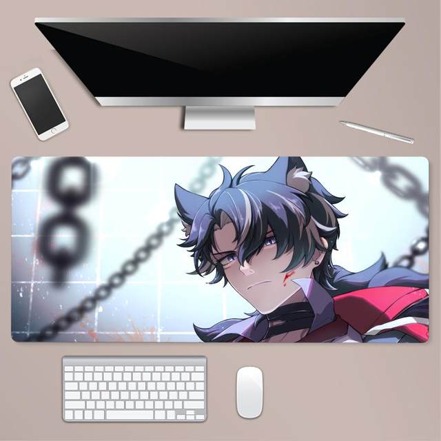 Game Genshin Impact Wriothesley Mouse Pad Mouse Mat With Pad Prime Gaming  Keyboard Pad Stitch Padding Mat - AliExpress