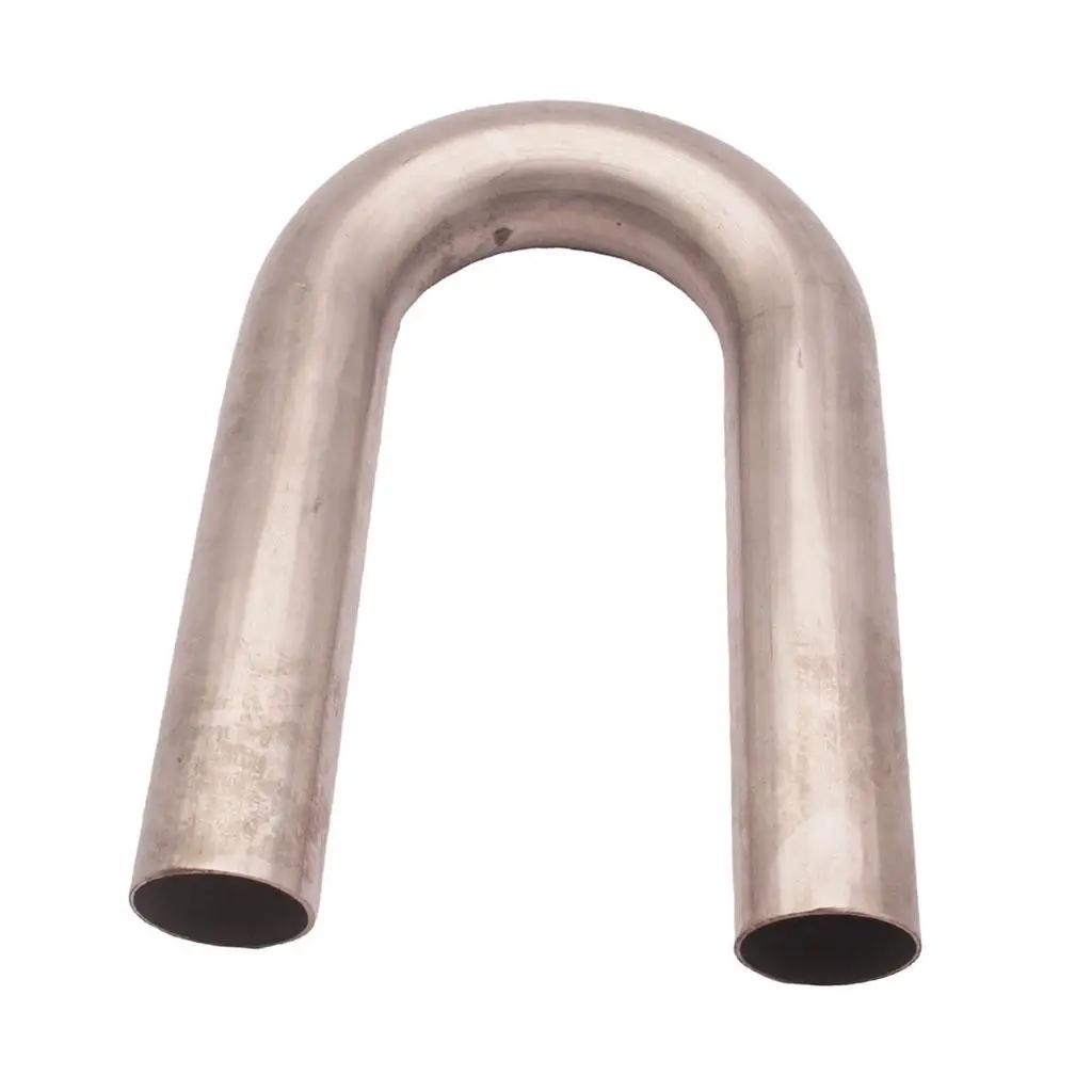 Durable Stainless Steel Universal Car 1.5`` 38mm Bend Exhaust Tubing 2`` CLR