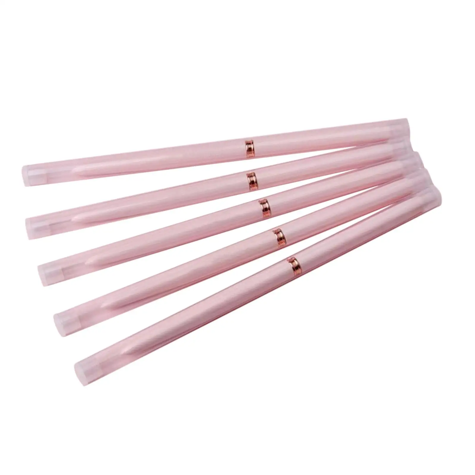 5x Nail Art Brushes Set for Nail Art Fine Designs Pulling Lines Thin Details