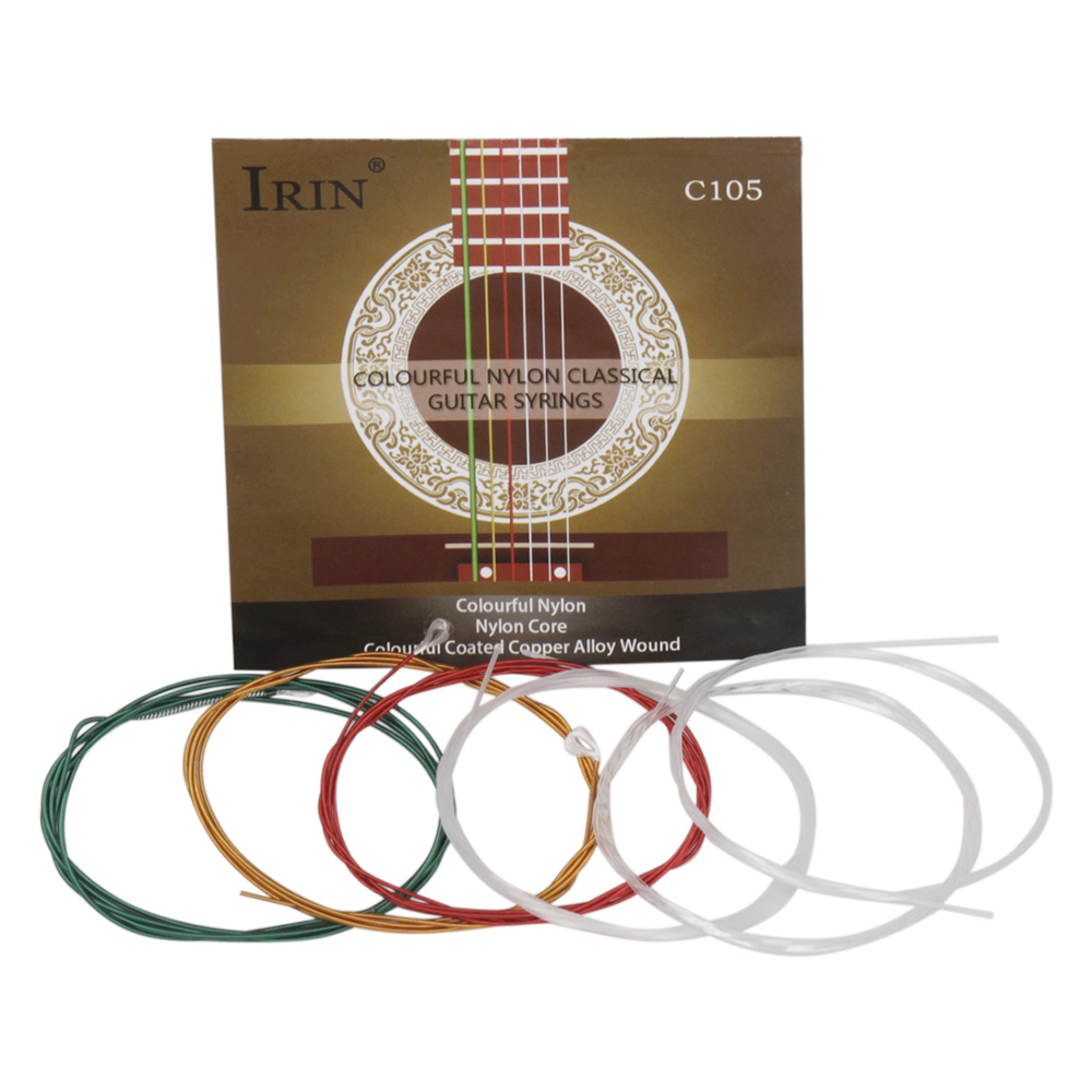 6 Stücke Klassische Gitarre Saiten Nylon Gitarre Draht Saiten Klassische Gitarre Seil Saite Gitarre Zubehör Musikinstrument Teile – Detail 19