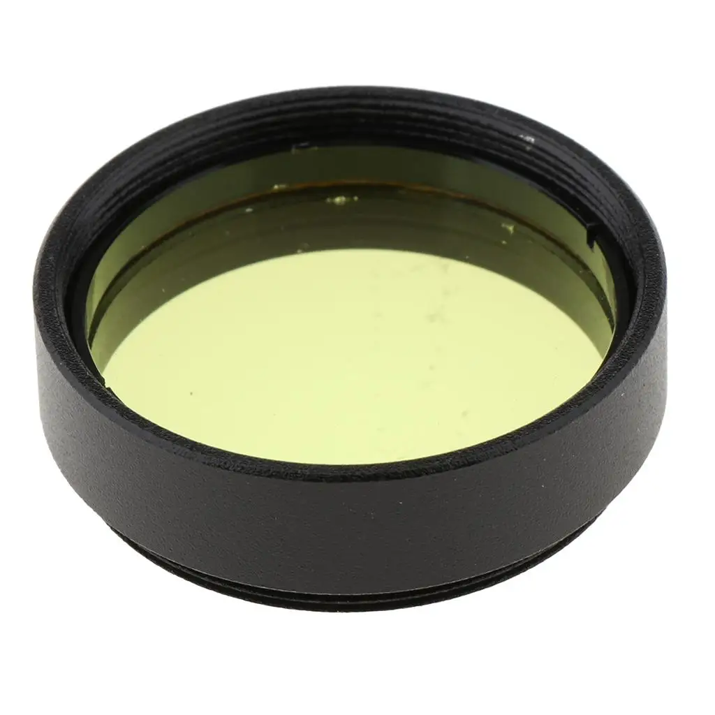 Standard  Inch Color Filter for Telescope Eyepiece, Yellow,  / Star