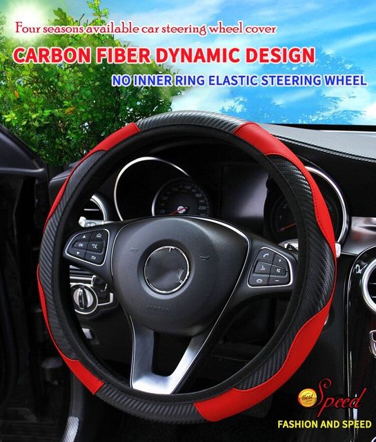 Steering Wheel Sleeve Car Steering Wheel Cover Universal 37