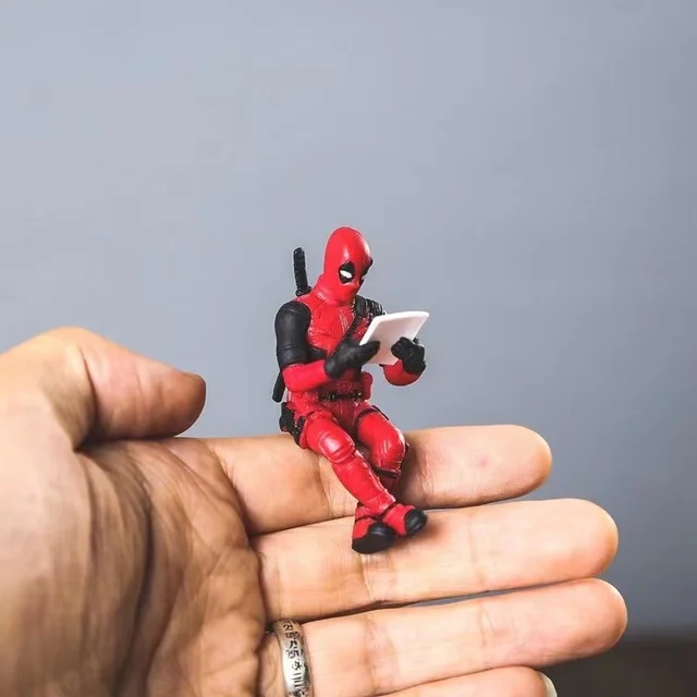 6Cm Mignon Deadpool Mini Action Figurine Voiture Maroc