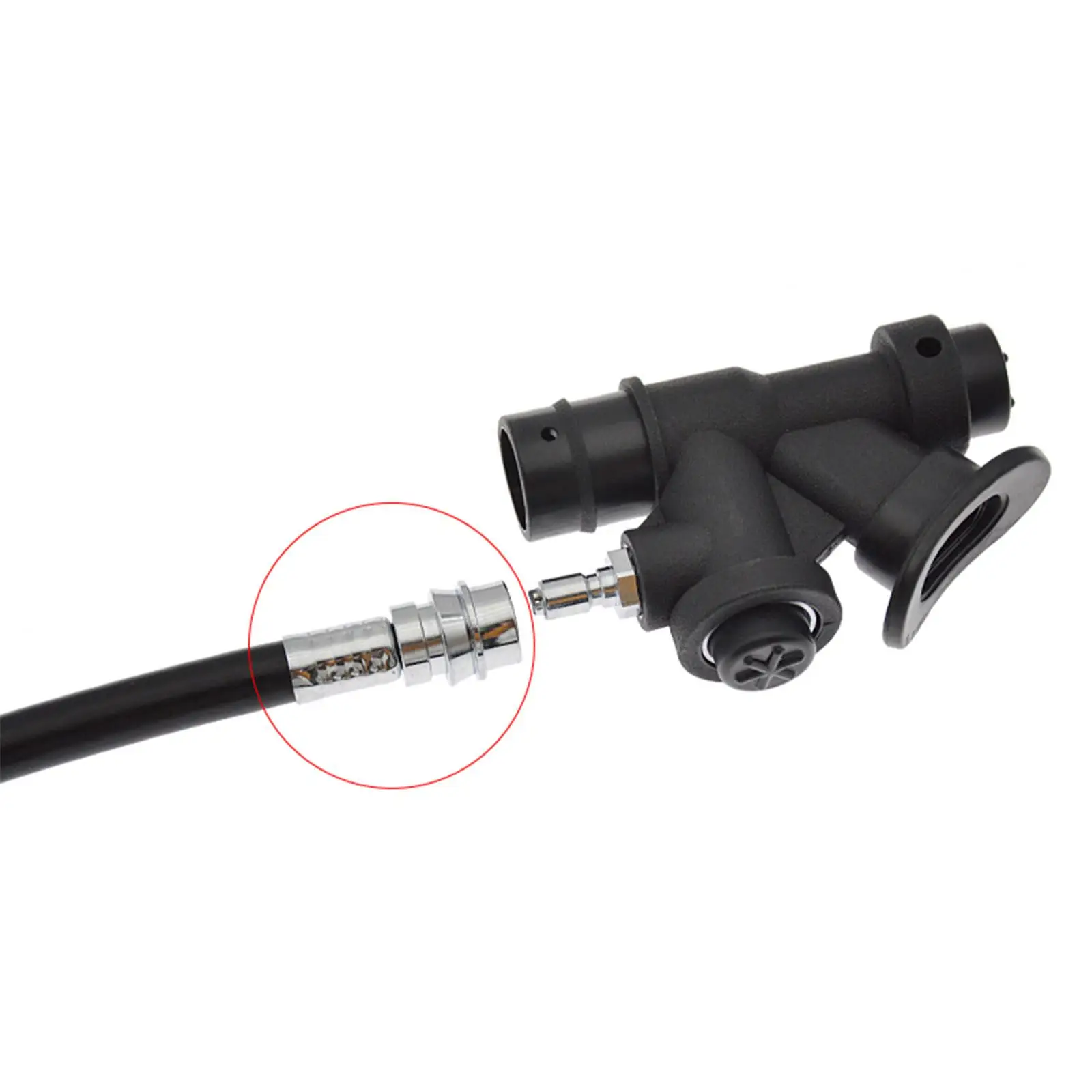 Scuba Diving Regulator Adapter BCD Low Pressure Hose Adaptor Female End Connector Diving Tank Dive Quick Joint Connector Parts