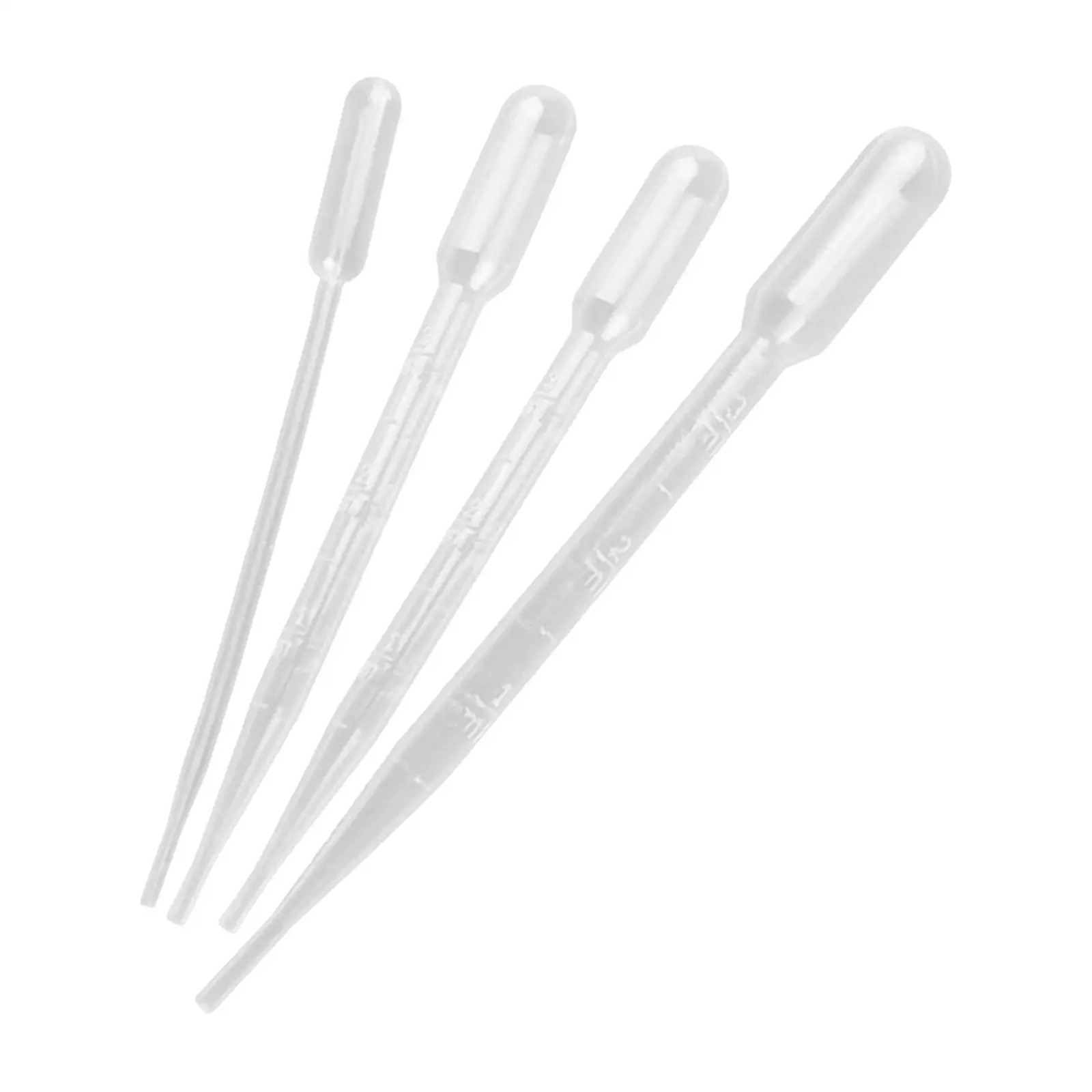 4x Transfer Graduated Pipettes Modeling Painting Tool Clear Liquid Dropper Dropper Set for Hobby Building Tools Toys Coloring