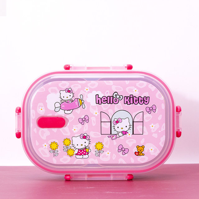 Skater Hello Kitty Lunch Box 450ml As Shown in Figure One Size