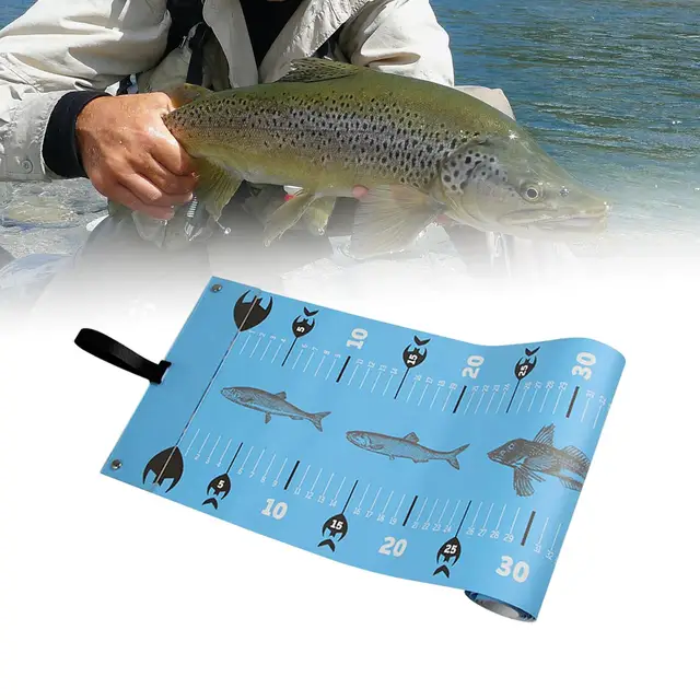 Fish Measuring Tool 47' Stain Resistant Saltwater Fishing Ruler for Yachts  - AliExpress