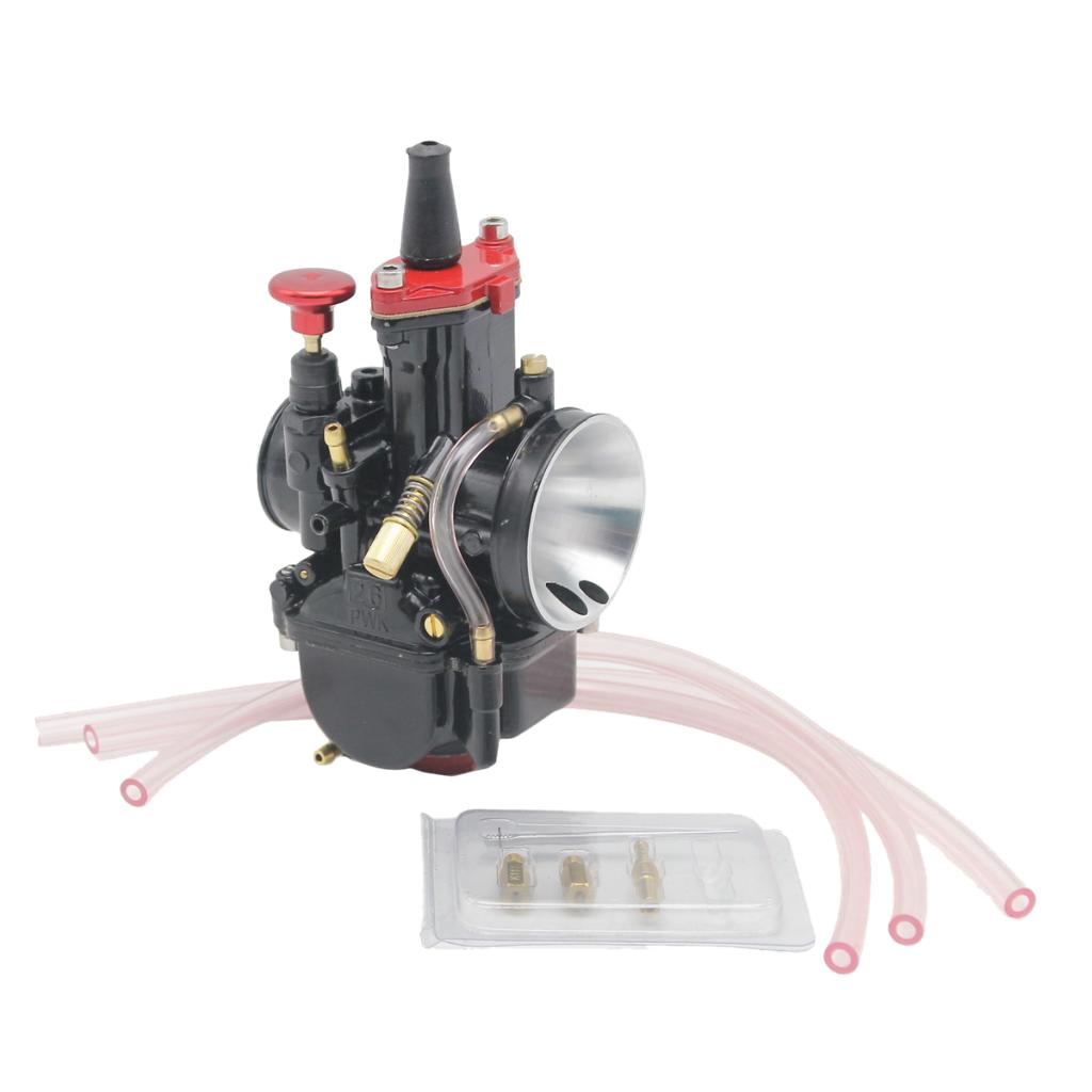 Motorcycle Exhaust Systems Carburetor with Hose for Scooters, ATV