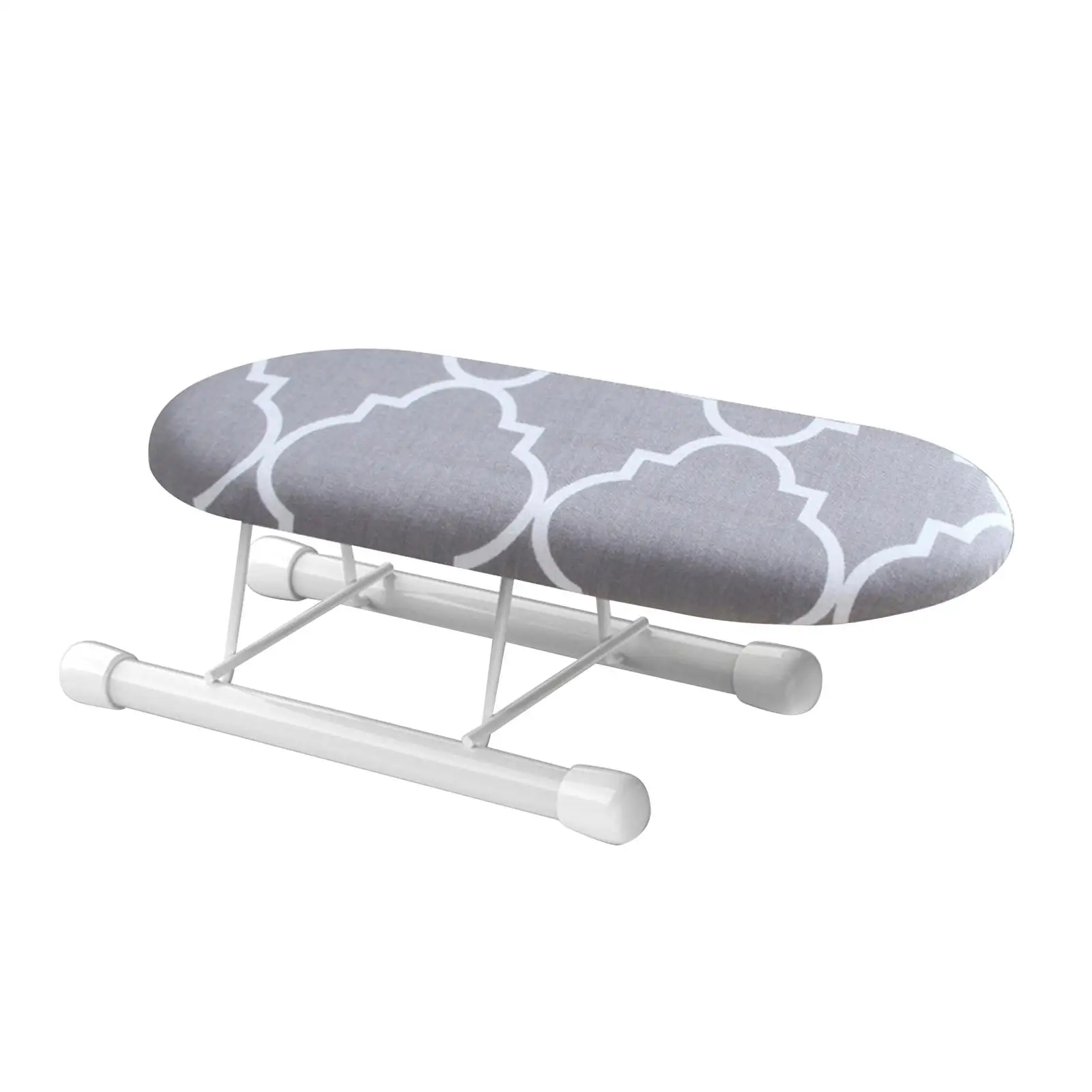 Portable Folding Ironing Board with Folding Legs Ironing Cuffs Neckline Removable Cover for Home Apartments Home