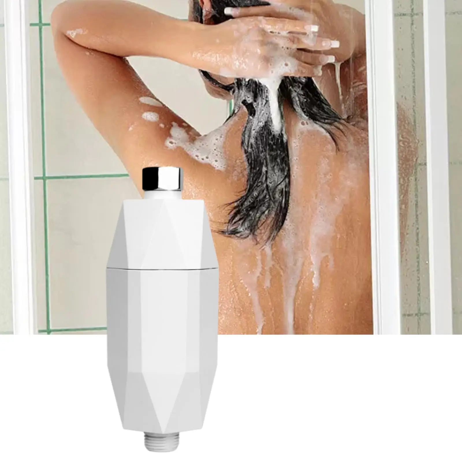 High Output Water Softener to Remove Chlorine with Vitamin C Shower Water Filter Purifier for Bathroom home restaurant
