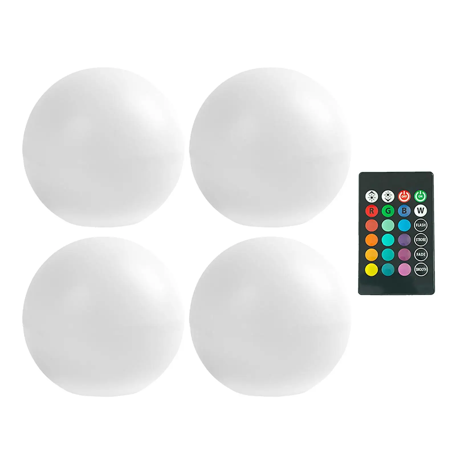 Waterproof Pool Ball Light Glowing Ball LED Colorful Pool Lamp Floating Pool Lights for Party Patio Backyard Lawn Decor