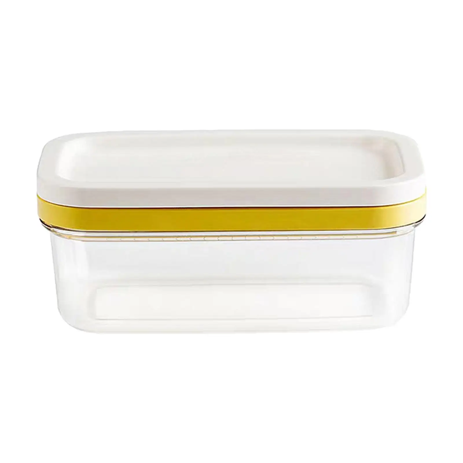 Butter Dish Slicer Countertop Butter Cutting Easy to Cut and Store Transparent Large for Refrigerator Airtight