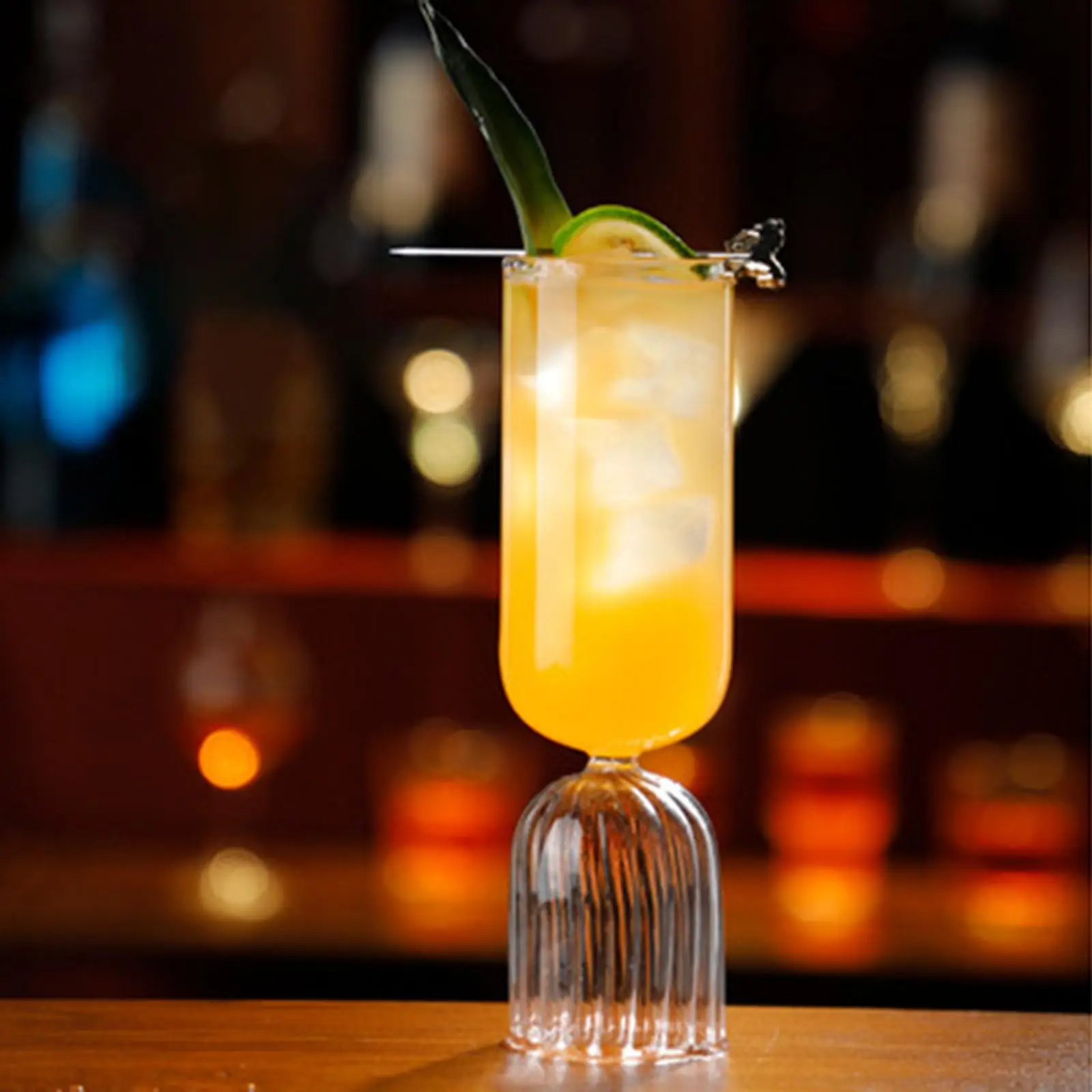 Cocktail 10ml Elegant Drinking Glasses Goblet for Juice Bar Party