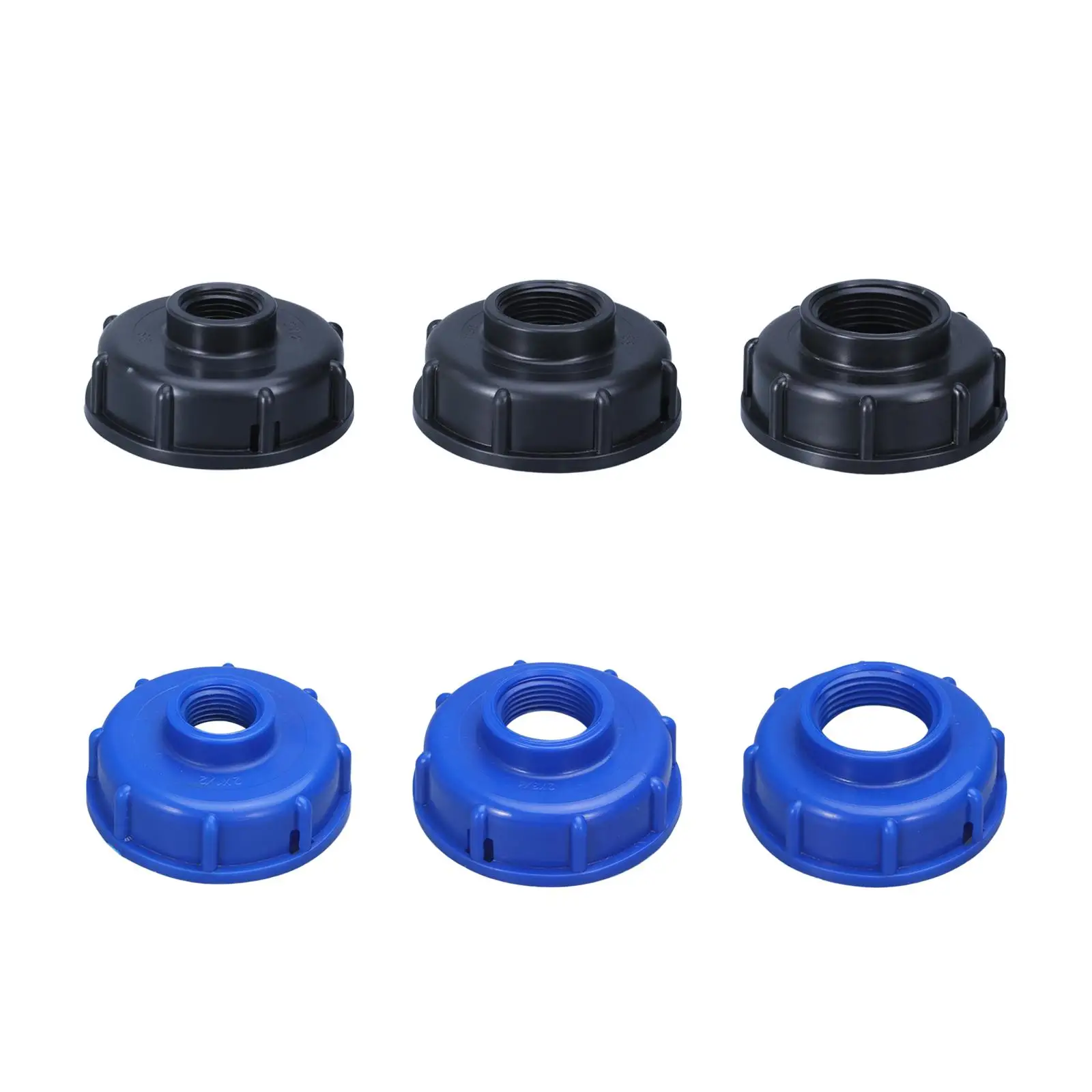 IBC Water Tank Fittings S60x6 Thread Garden Hose Connector for Water Tank Greenhouse Garden Watering Equipment Faucet Parts
