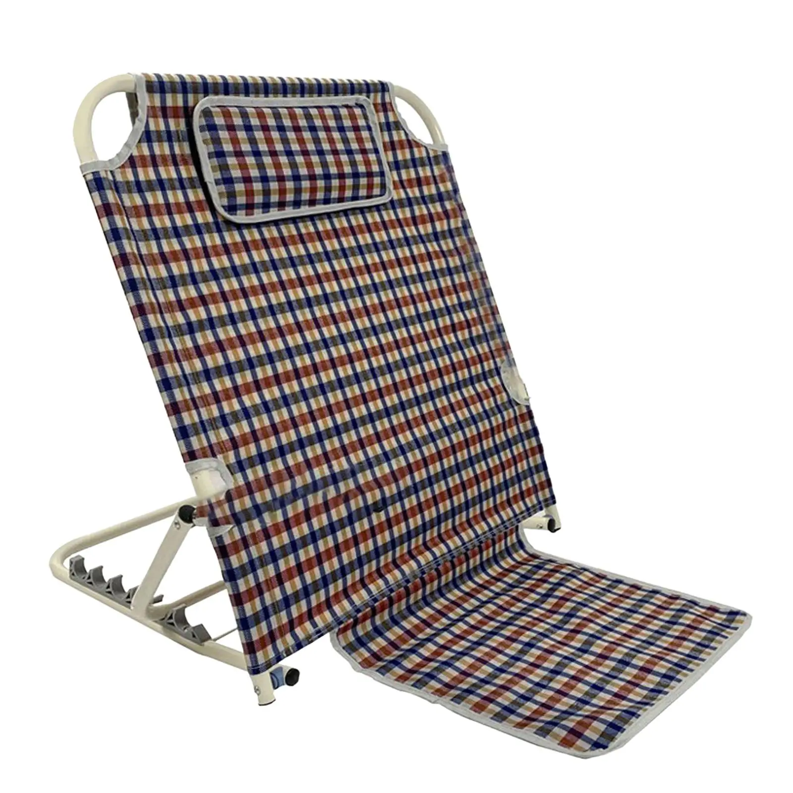 Folding Disability Bed Backrest Support with Head Cushion Beach Chair Reading Bed Rest Pillows for Elderly Adults Neck Head