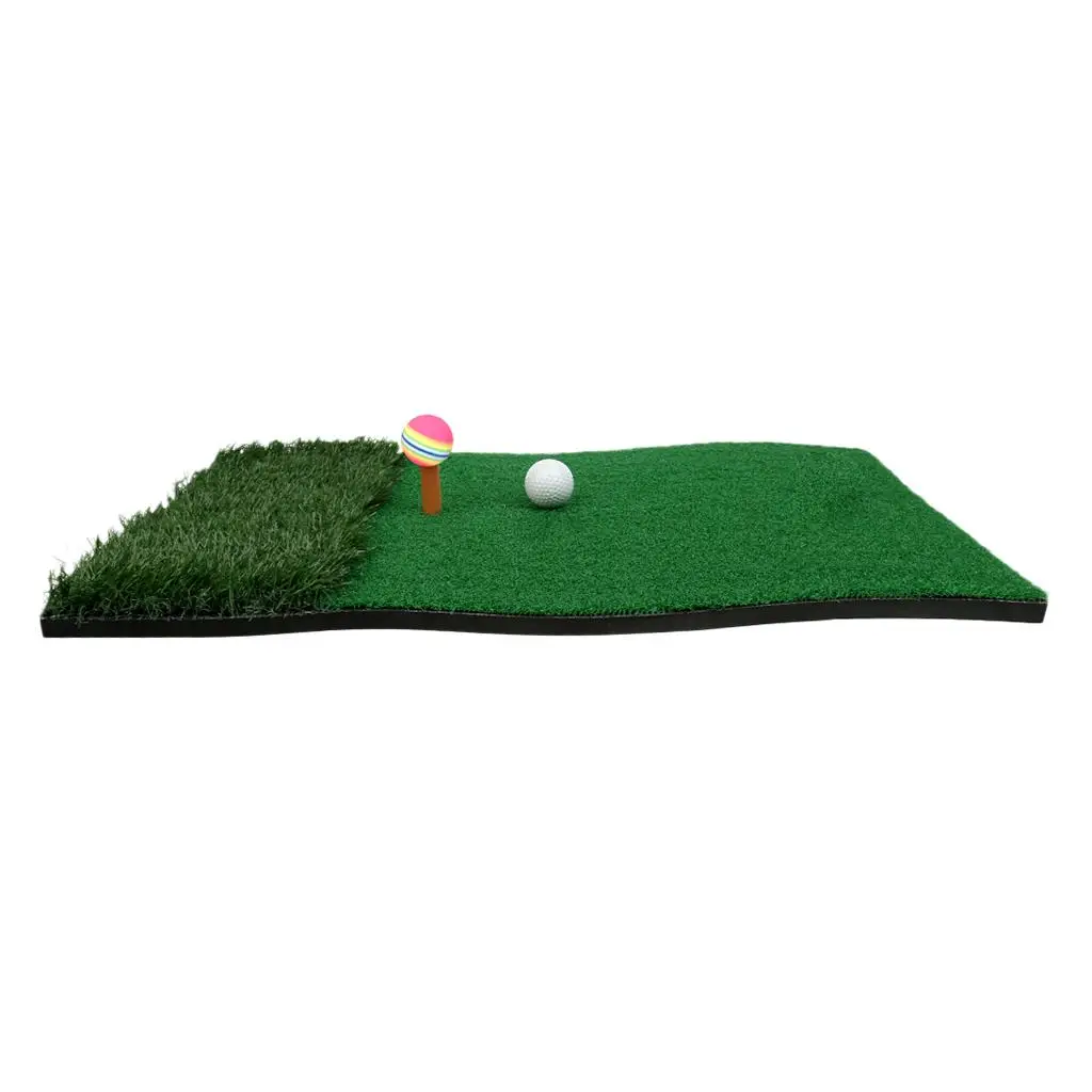 Home Backyard Golf Mat Golf Training Hitting Pad Golf Practice Mat Green A