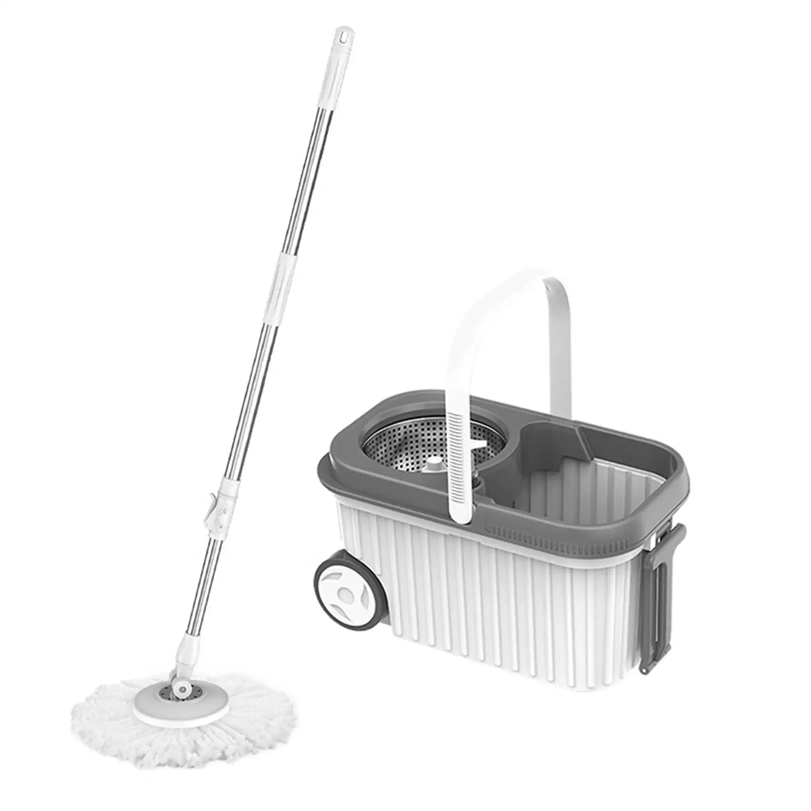 Household Mop and Bucket Multifunctional Washable Wet and Dry Using for Bedroom Outdoor Floor Laminate Tiles