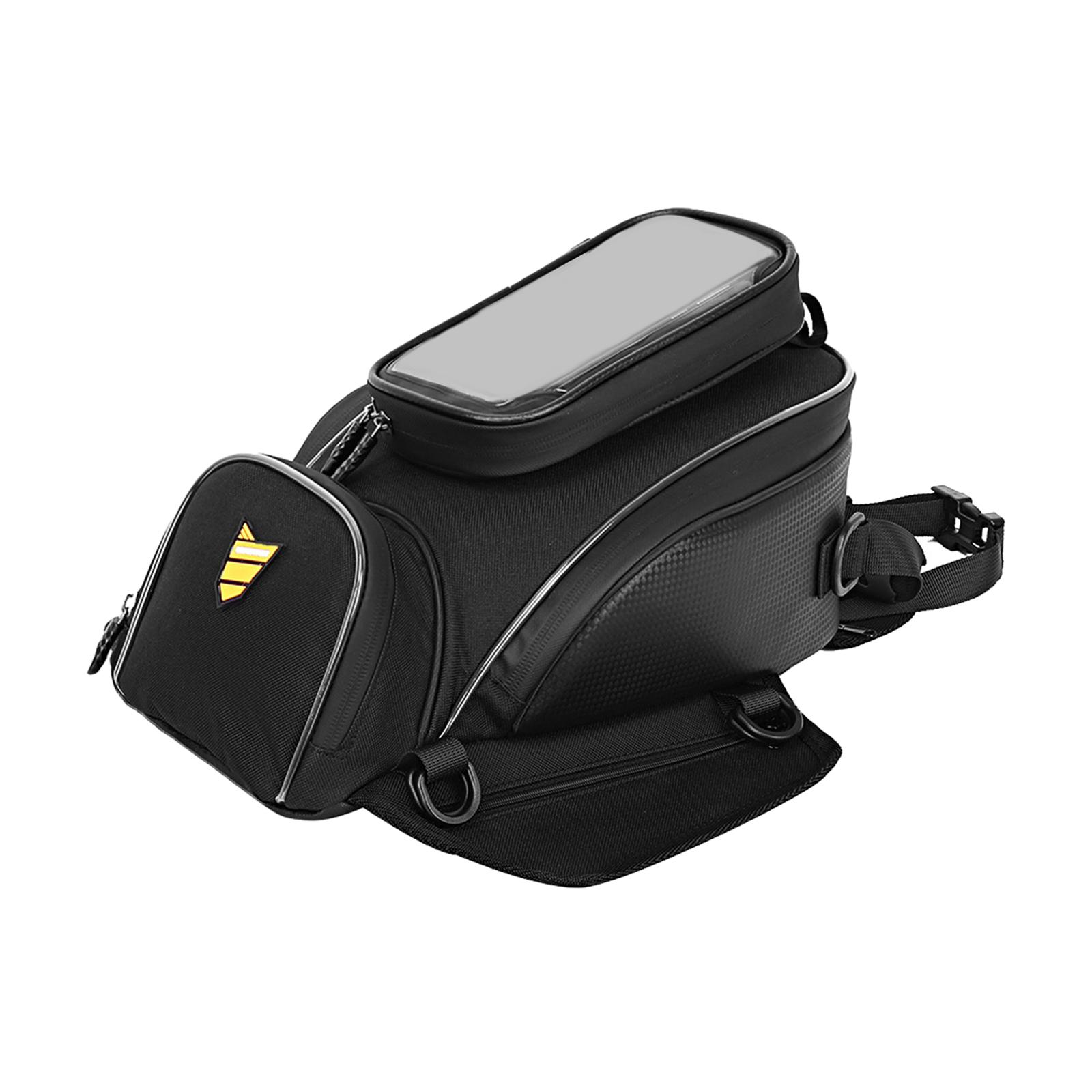 Universal Motorcycle Tank Bag Water Resistant Accessory Easily Install Multi