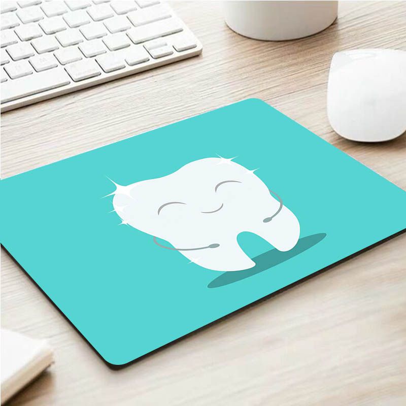 Cute Cartoon Tooth Mouse Pad