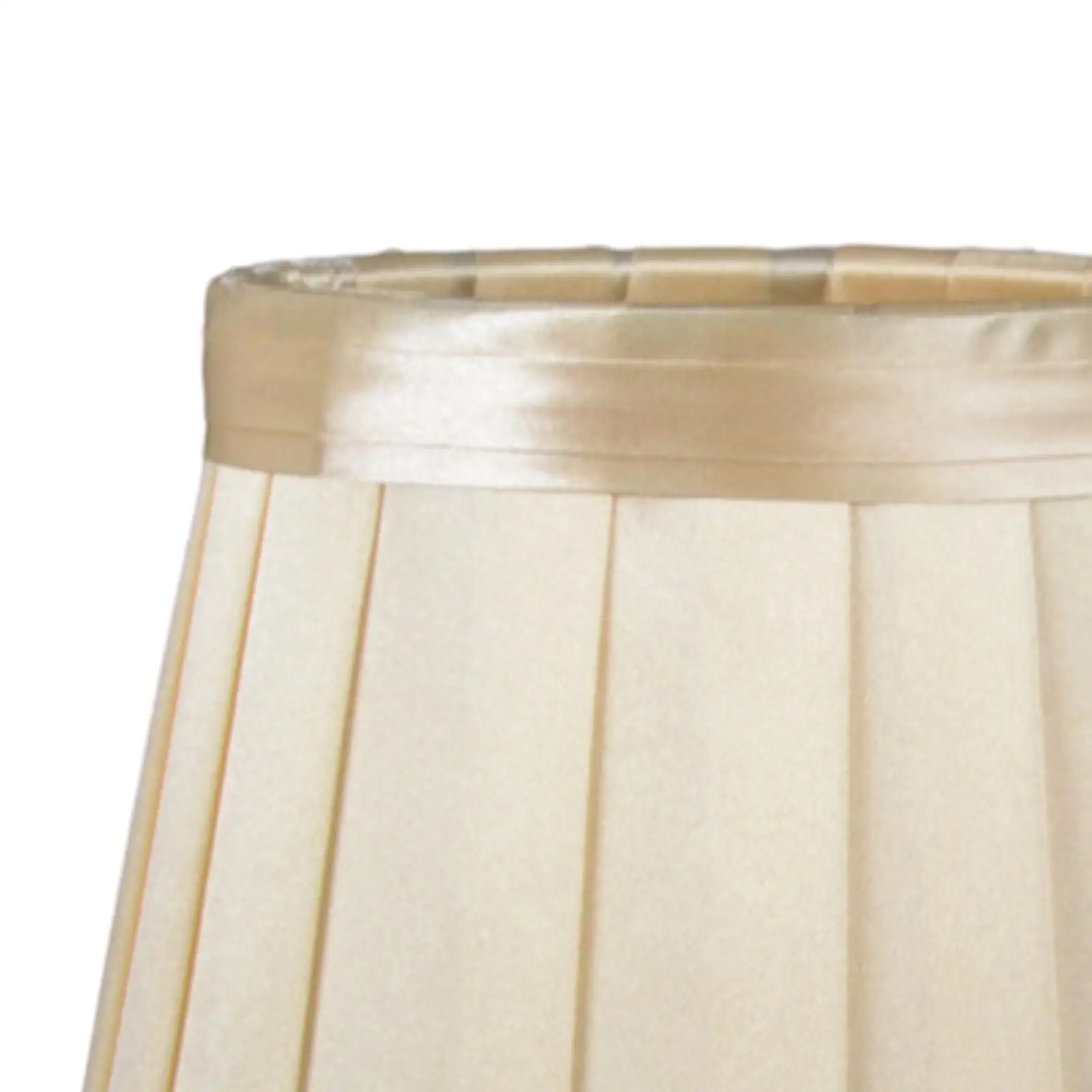 Table Lamp Shade Cover Replacement Cloth Lampshade Durable Elegant Convenient Assemble Versatile Pleated Designed for Bedroom