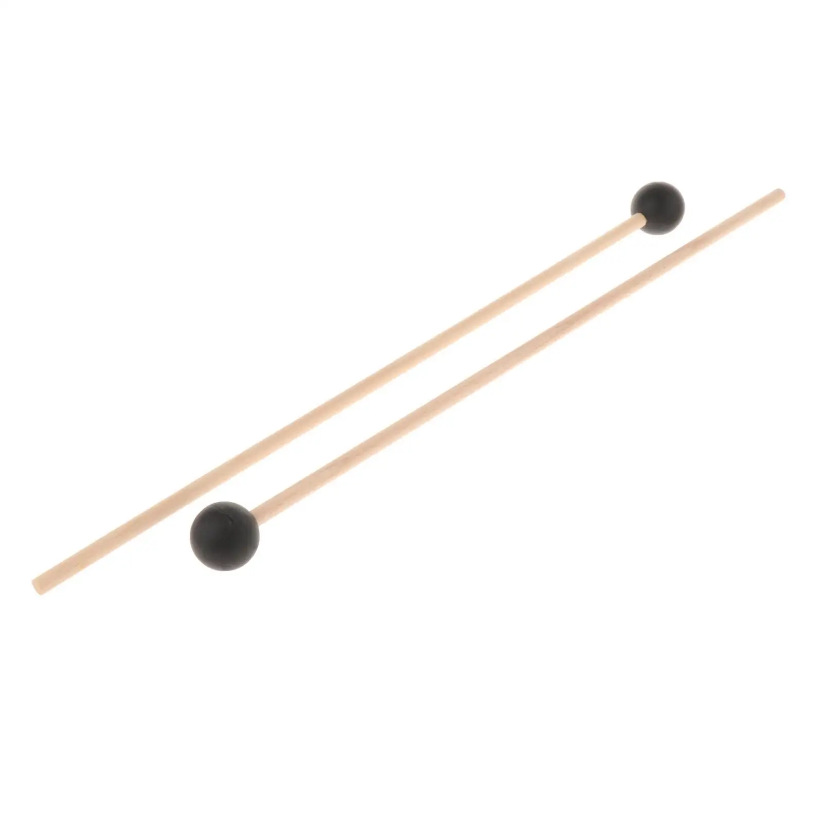 1 Pair Rubber Mallet Percussion Instrument Kit Marimba Mallets for Child Drummers