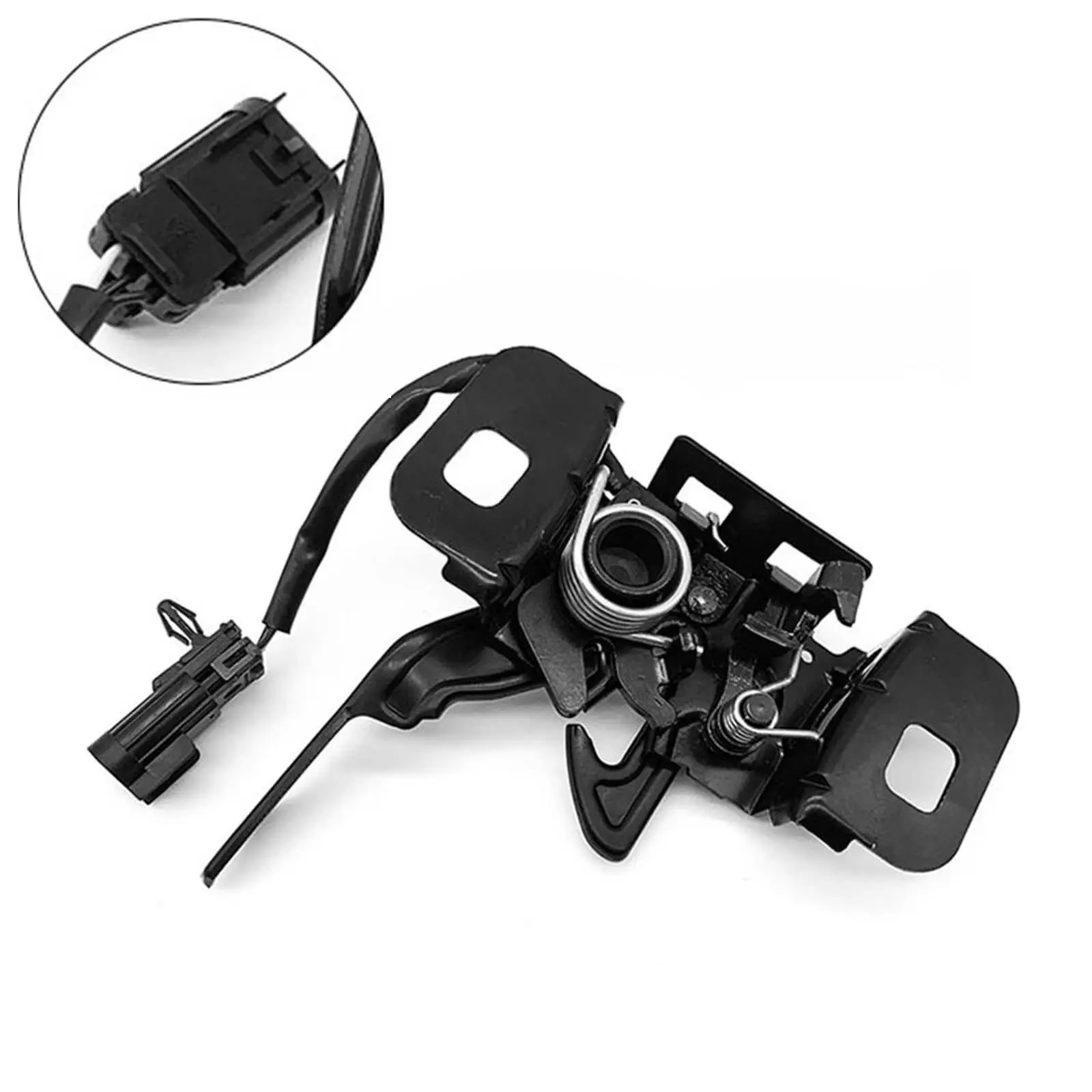 Hood Latch Lock Release 22830704 Black for Chevrolet Malibu Durable