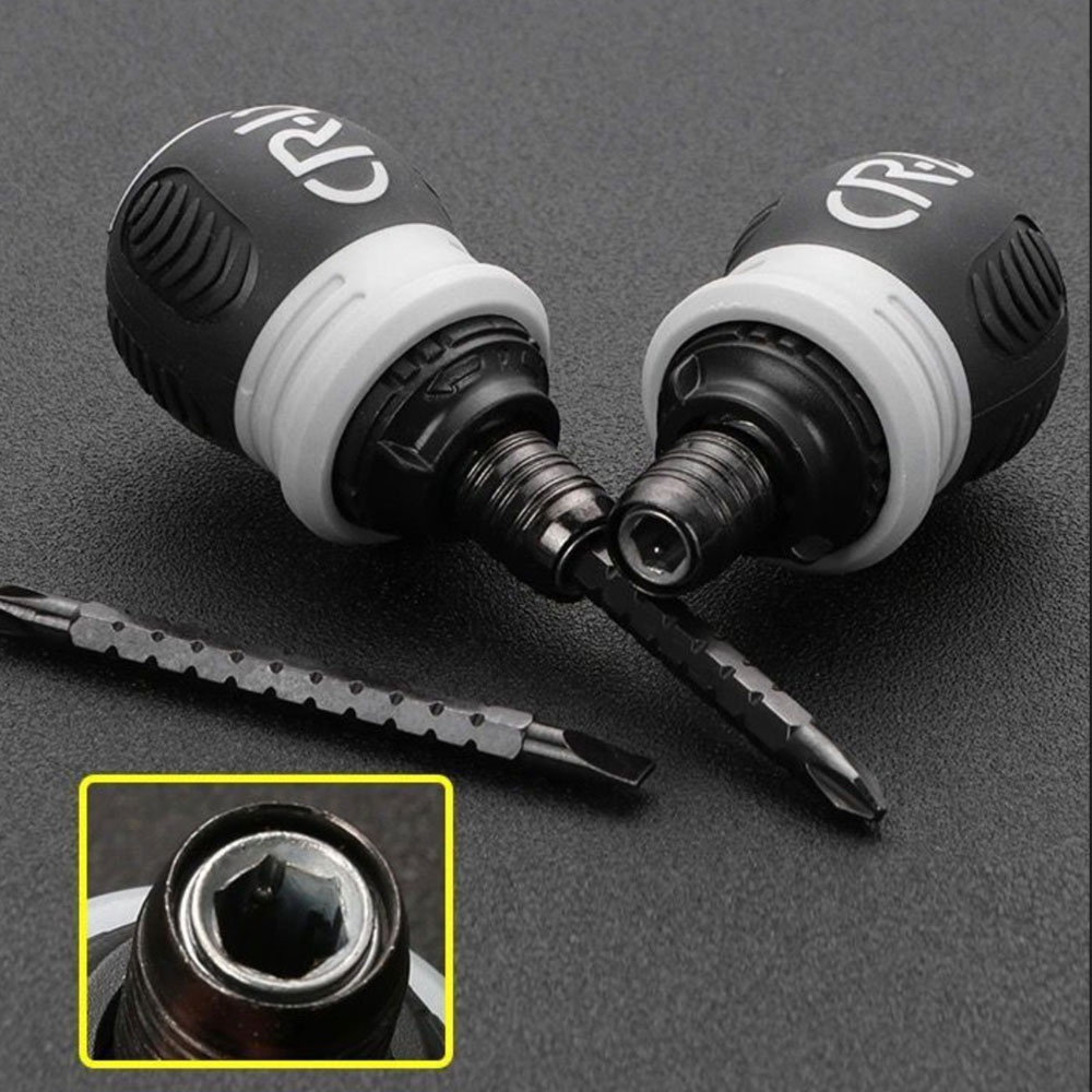 26 In 1 Ratchet Screwdriver Set Magnetic Dual-purpose Batch Head Telescopic Labor-Saving Screwdriver Hand Tool