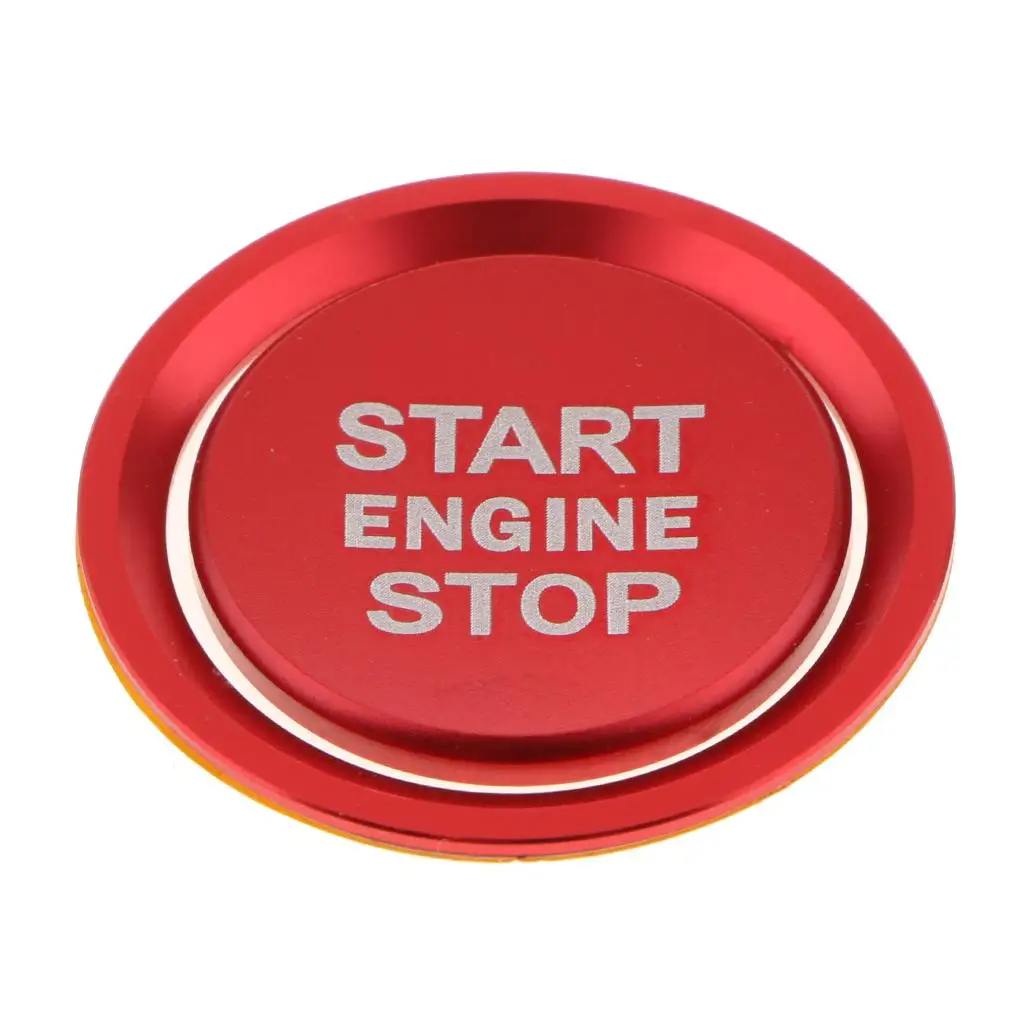 Car Engine Push Start Stop Button Top  Trim Ignition Starter Switch