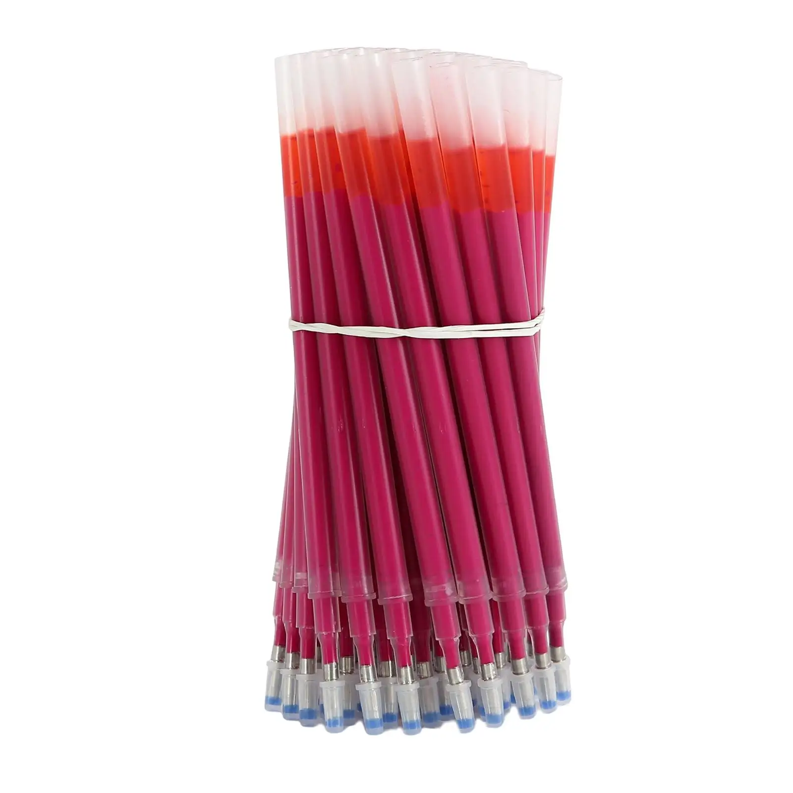50 Pieces Heat Erasable Pen Refills Fabric Marking Pen for Dressmaking