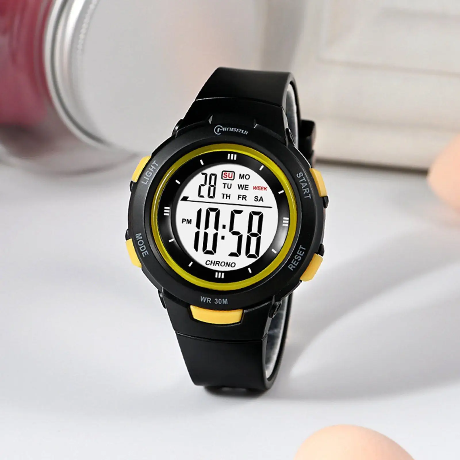 Boys , Outdoor Waterproof Electronic Watches, Wrist Watch with Alarm Stopwatch