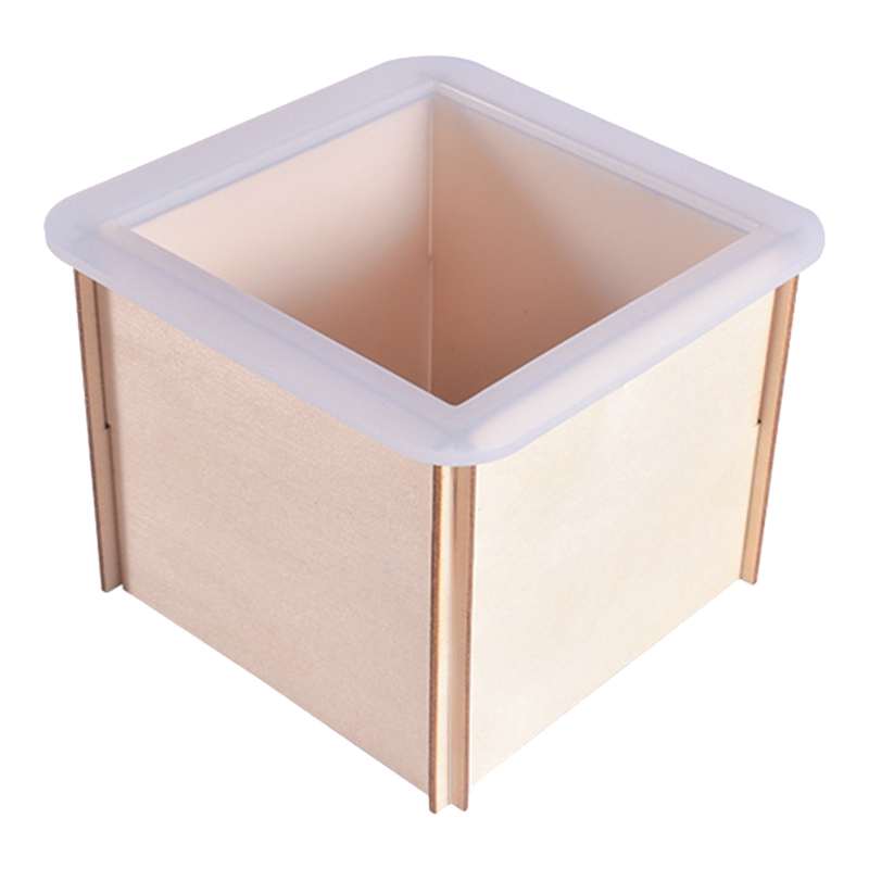 R3MC Cube Specimen Tabletop Ornaments Epoxy Resin Mold Handmade Home Decoration Silicone Mould DIY Crafts Candle Plaster Mold