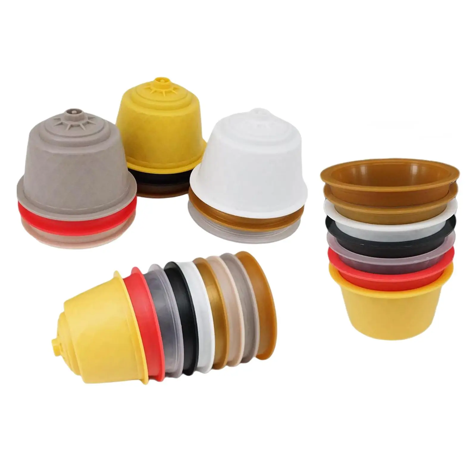 25Pcs Coffee Capsules Combo Set Portable Disposal Pods for Office Home Cafe