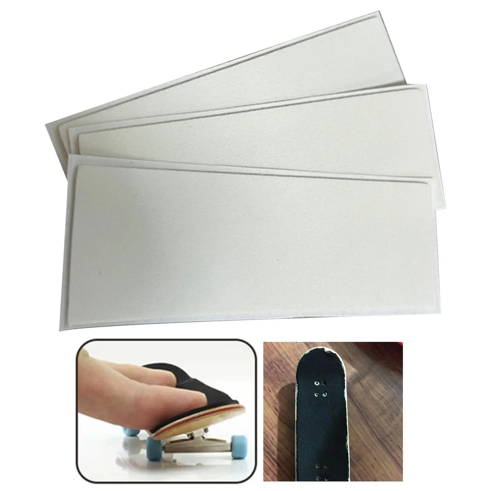 20Pcs Fingerboard Deck Tape 11x3.8cm Mini Skateboard Supplies