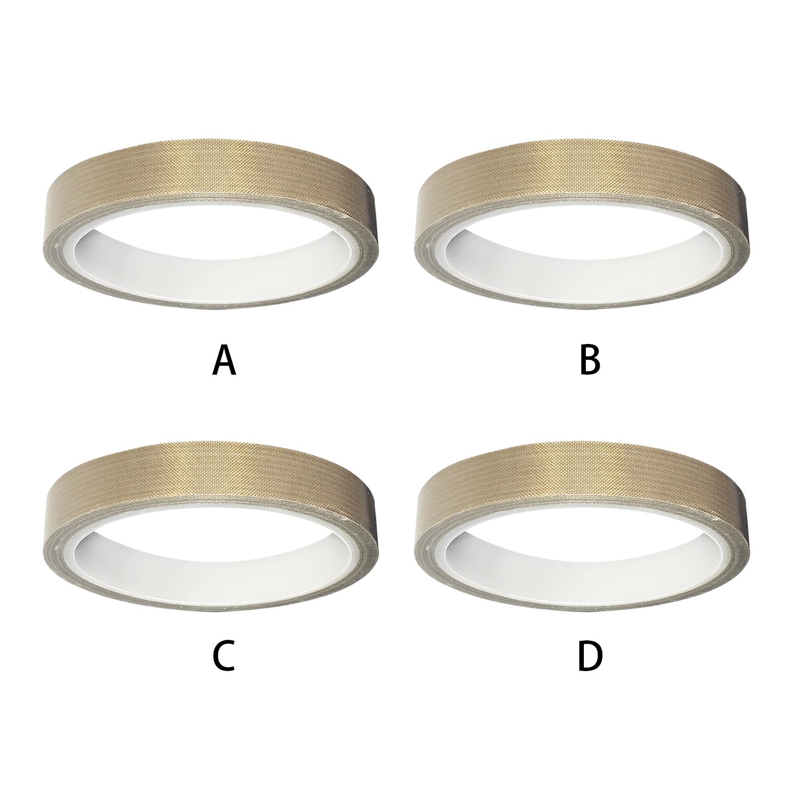 PTFE Coated Fabric Tape 33ft Insulation High Temperature Adhesive Tape