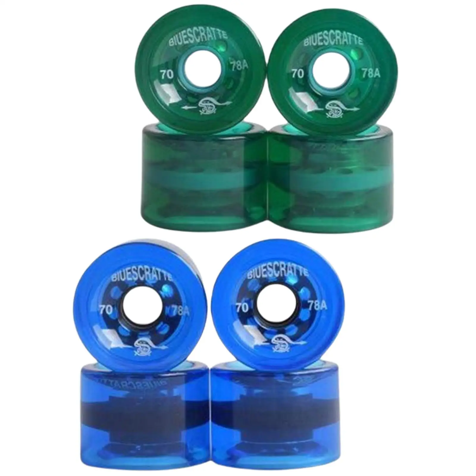 8Pcs 8 Pieces Durable Skateboard Wheels PU Roller Maintenance Accessories
