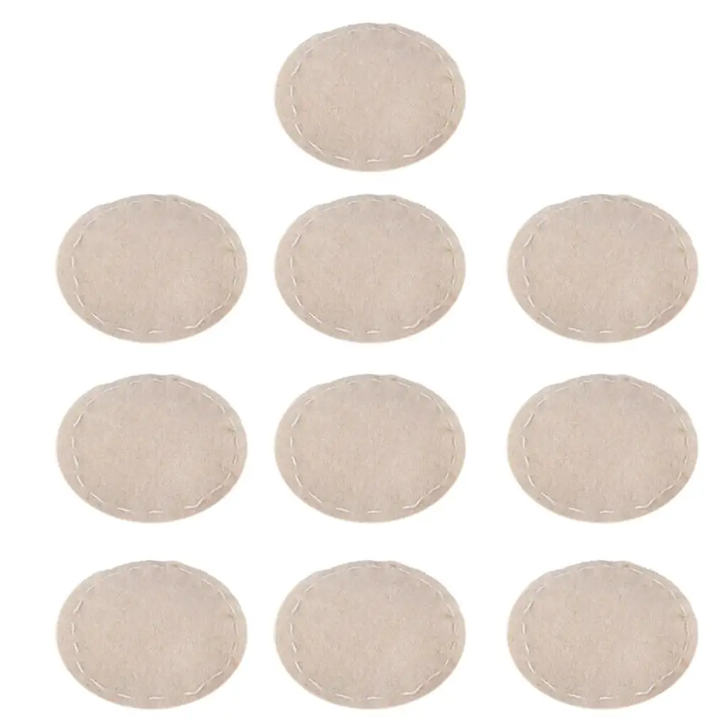 10 Pieces Coffee Syphon Cloth Replacement Filter for Syphon Coffee Maker