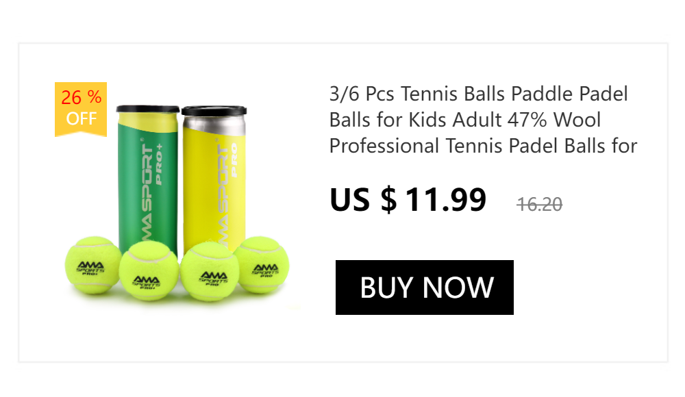 INSUM Beach Tennis Balls for Training Outdoor 50% Standard Pressure Tennis Padel Balls for Children Beginner Paddle Ball