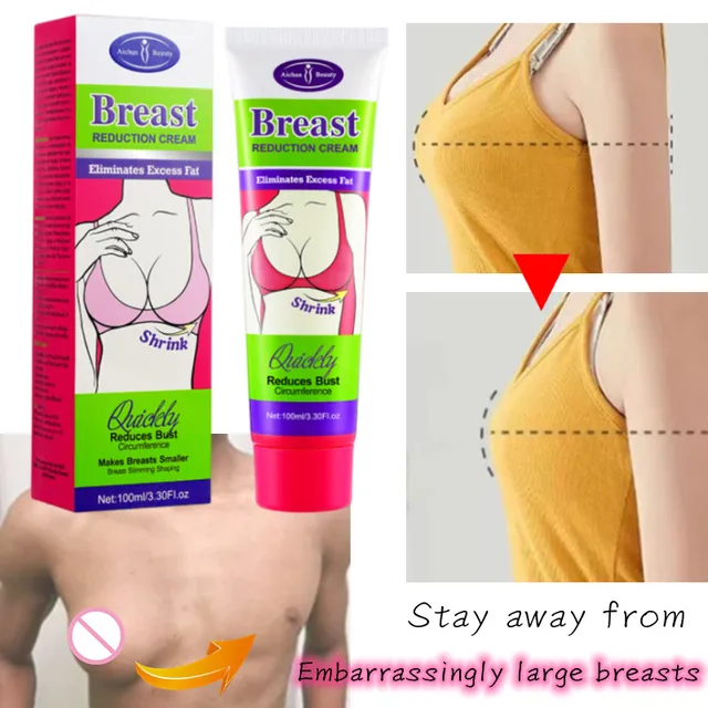 Breast Shrinking Cream Firming and Lifting Breast Cream Nourishing for Push  Up Bust Reduction Lifting Fever Massage Cream with Perfect Body Curve for