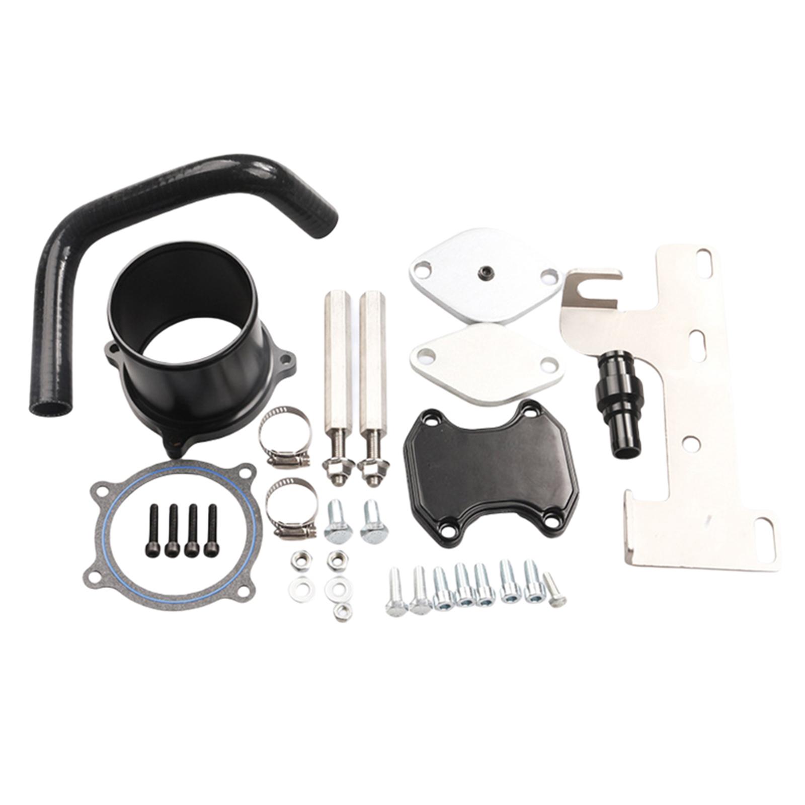 EGR Cooler Delete Kit Replacement Fits for RAM 2500 3500 6.7L 2010-2014 Modification Accessories