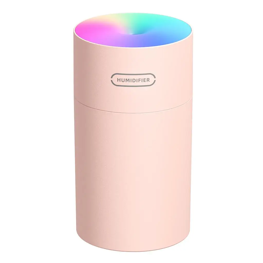 Ultrasonic USB Mini Aroma Diffuser Air Humidifier Colorful Light for Home Office Bedroom