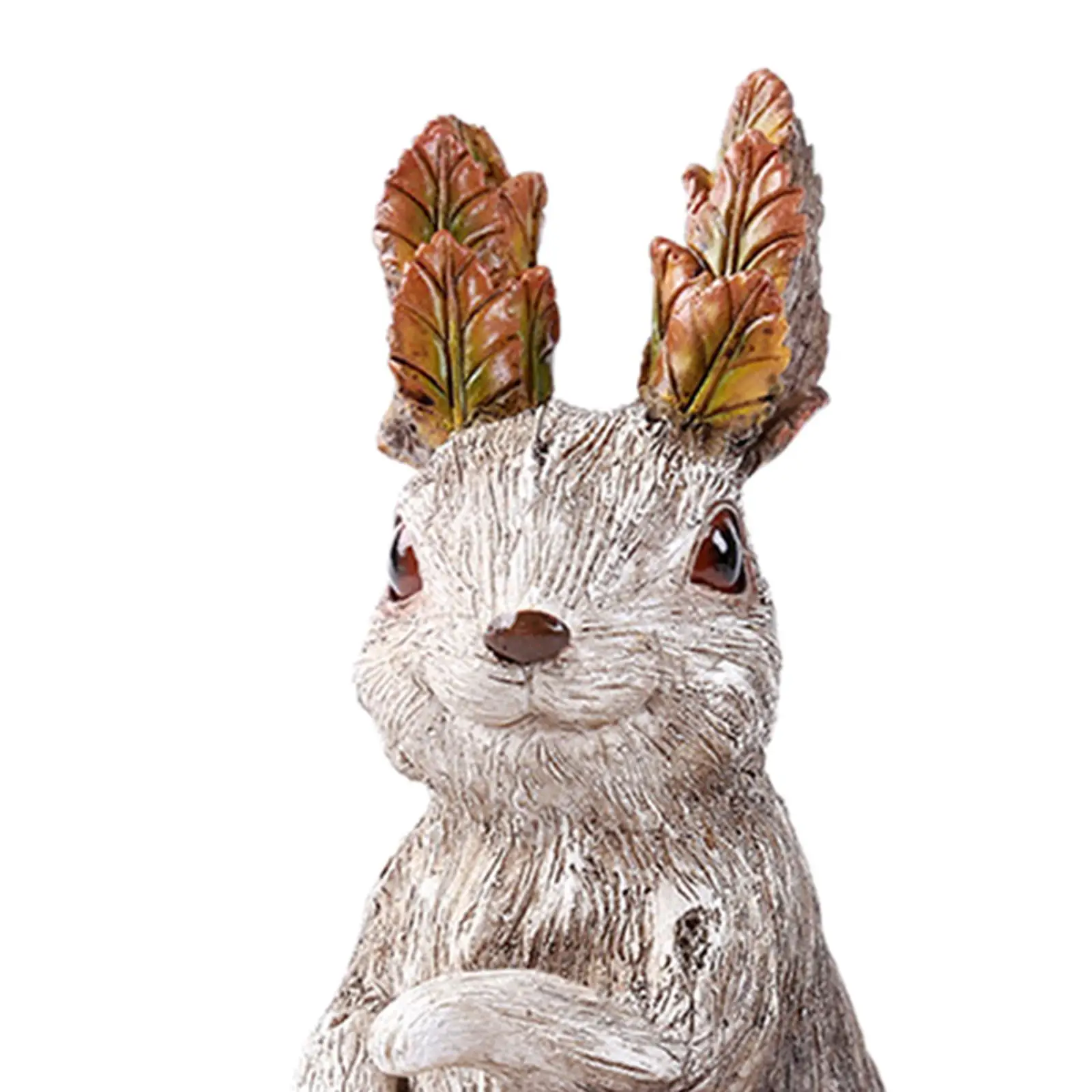 Resin Rabbit Figurine animal Sculptures Waterproof for Party Outdoor Garden Yard Ornaments
